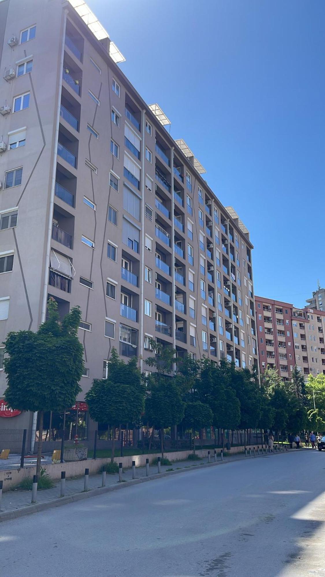 New Modern Rooftop Apartment-Free Private Parking Skopje Exterior photo