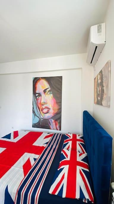 New Modern Rooftop Apartment-Free Private Parking Skopje Exterior photo